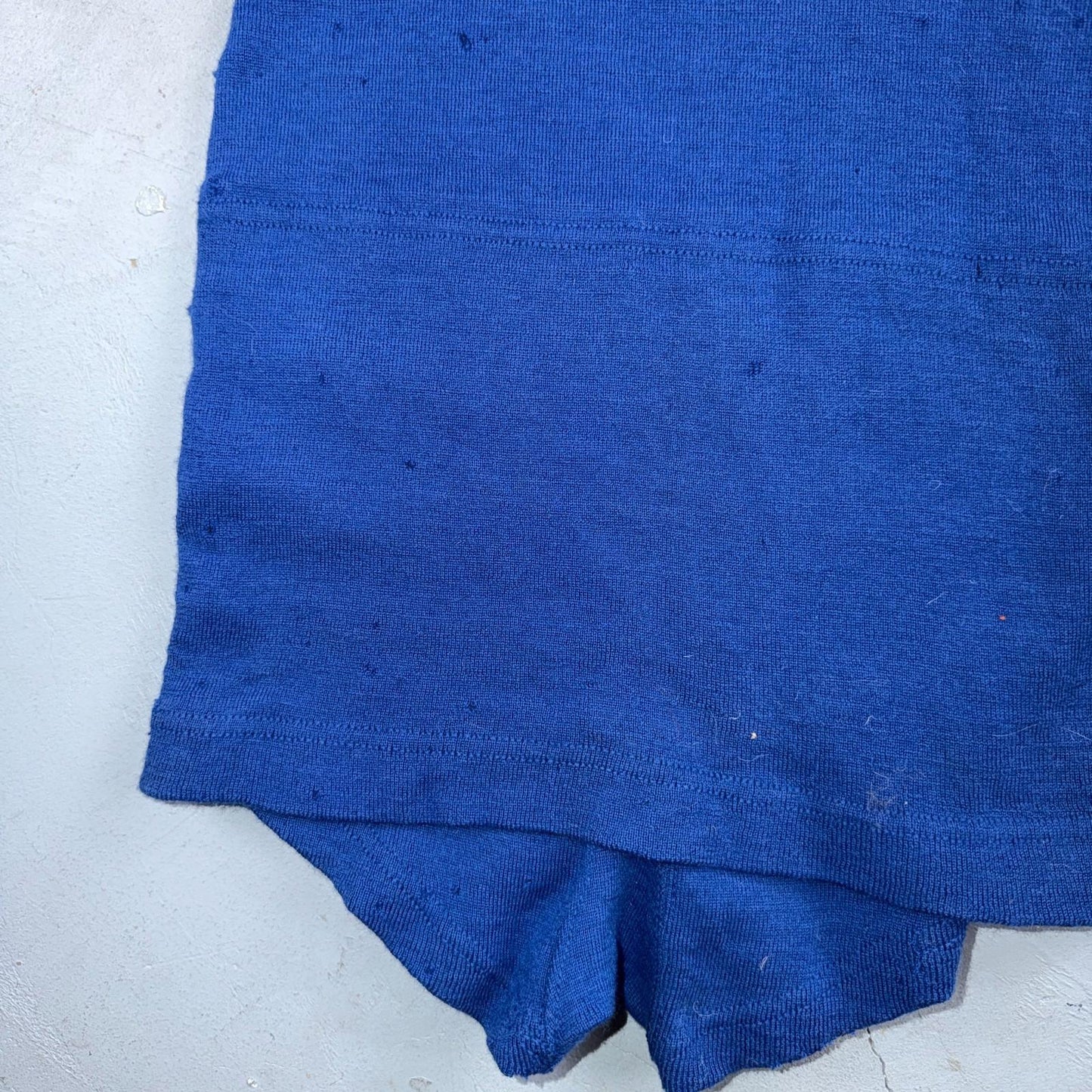 VTG Women's 20s Blue Wool Swimming Suit 920s Swimsuit JC Penneys 1920s Art Deco