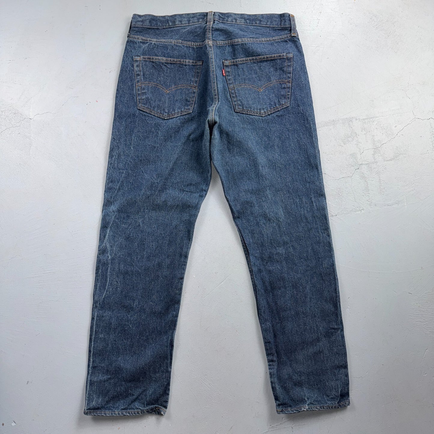 Levis 501 Vintage 80s USA XX Straight Leg Jeans Blue Dark Wash 40x34 Act 36x30