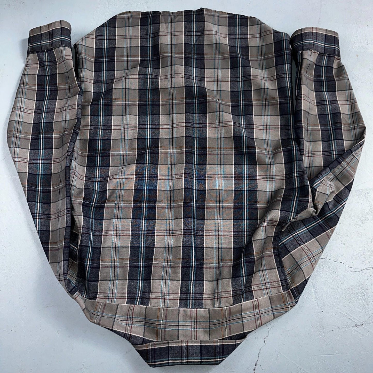 Pendleton Shirt M Blue VTG Virgin Wool Preppy Fireside 60s 70s Outdoors Mens