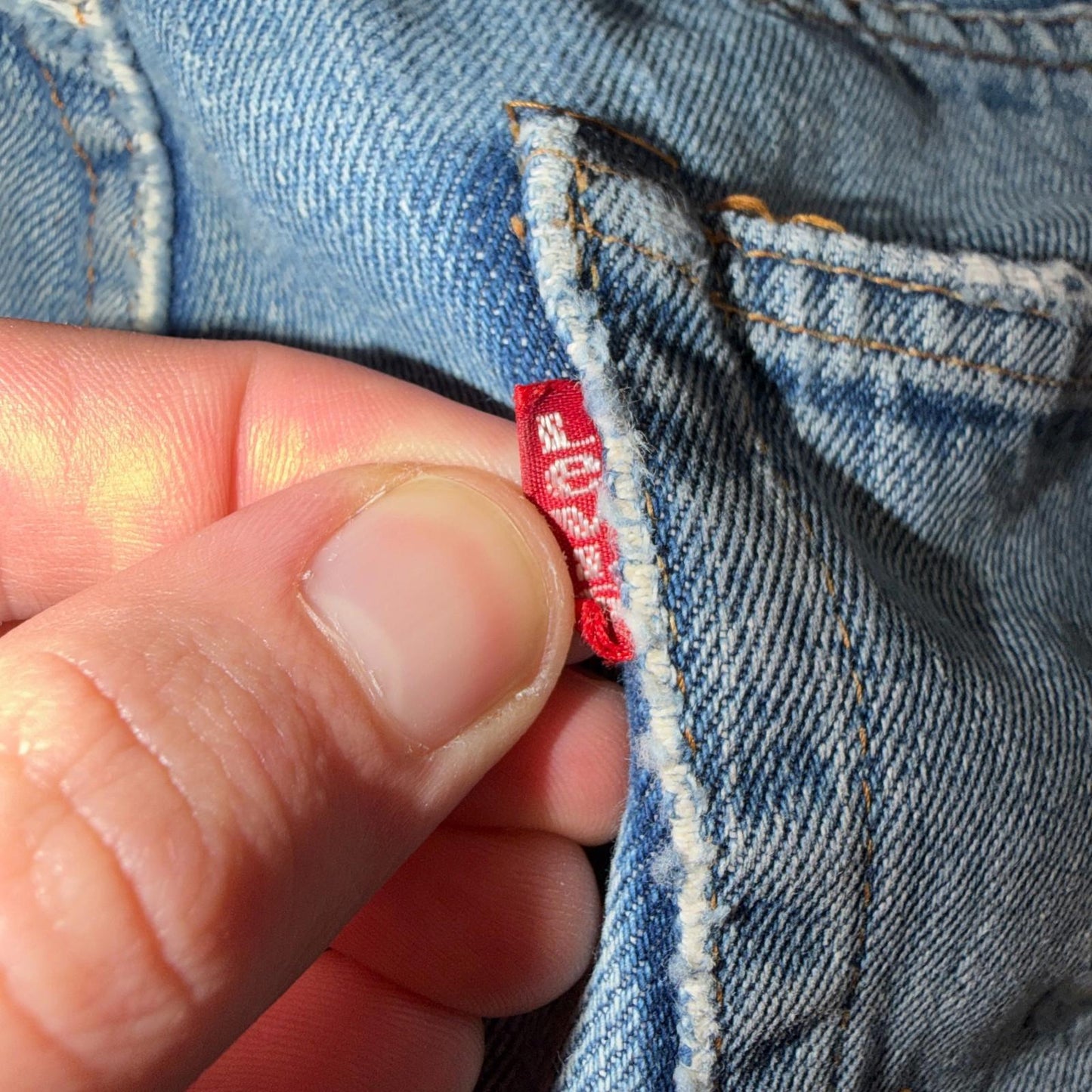Levis 501 Vintage 70s SS Redline Selvedge USA XX Jeans Light Wash Act 31x28 Used