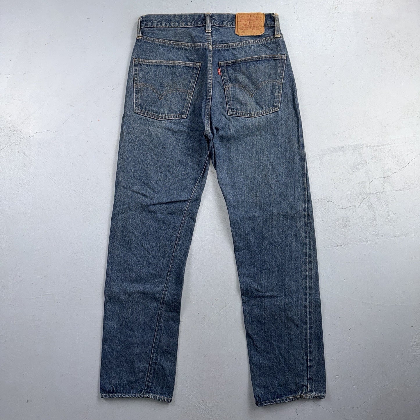 Levis 501 Vintage 70s SS Redline Selvedge USA Jeans Med Wash 32x34 Act 29x29