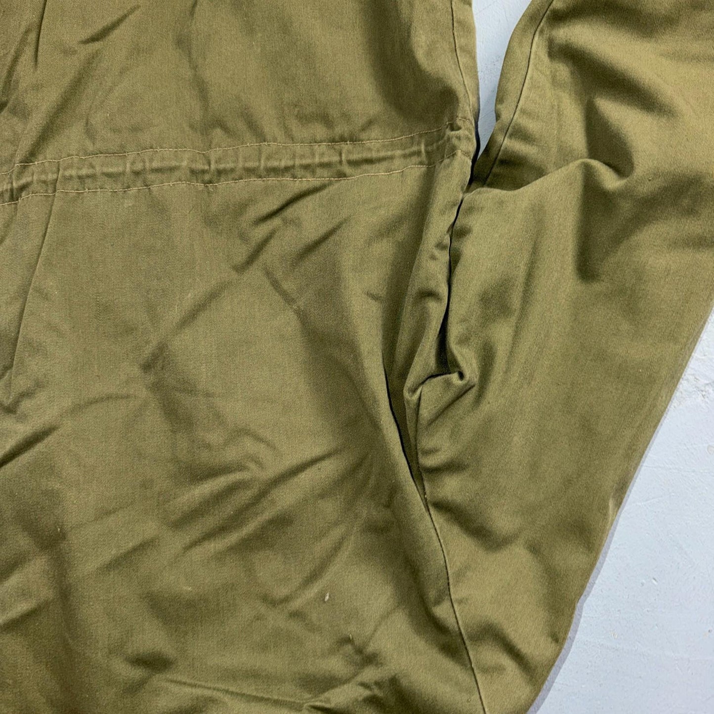 Vintage M 1951 Field Jacket US ARMY Military OG 107 Coat M51 Size M? Cut Tag