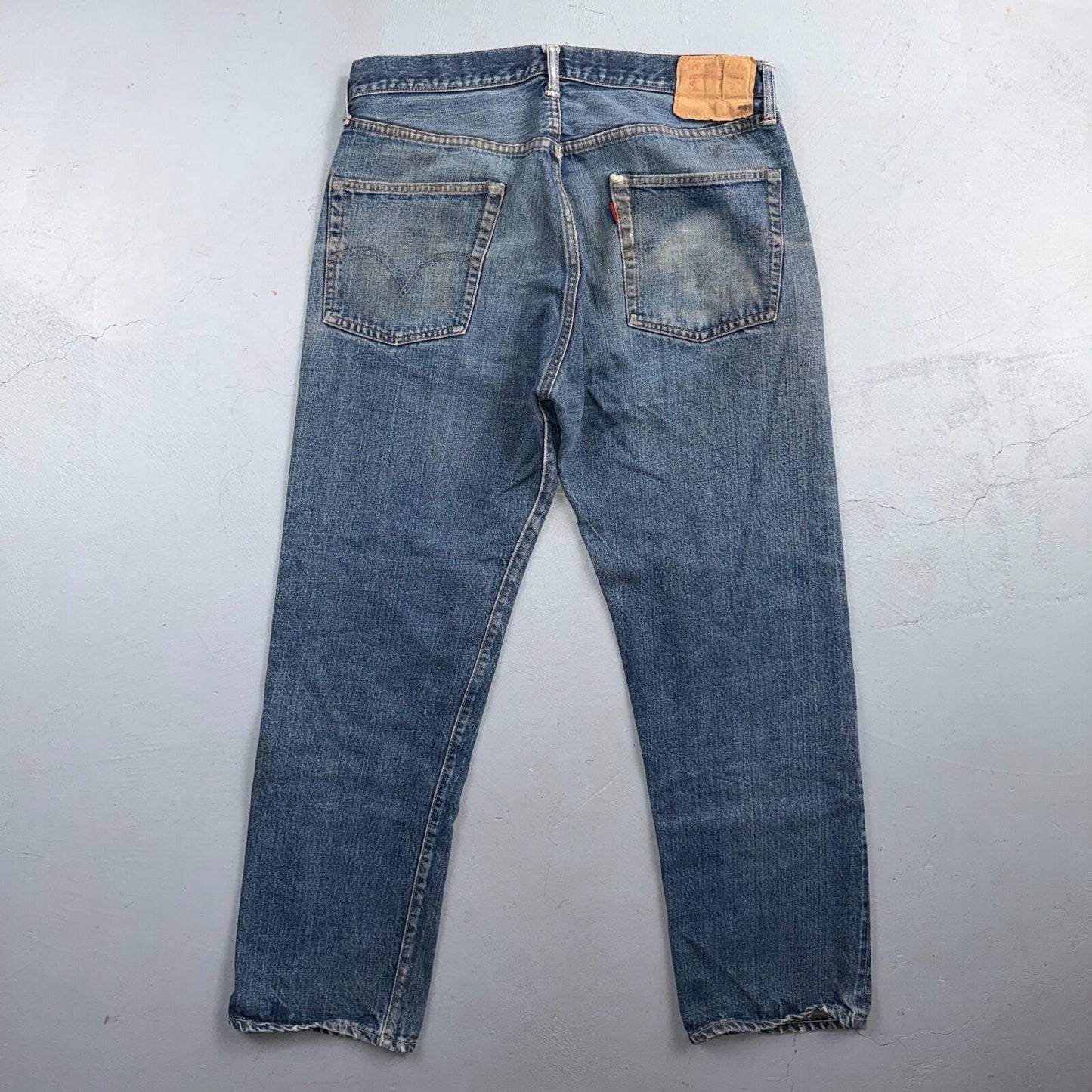 Levis 501 Big E Vintage 60s Redline Selvedge USA XX 1960s Jeans 36x32 Act 34x28