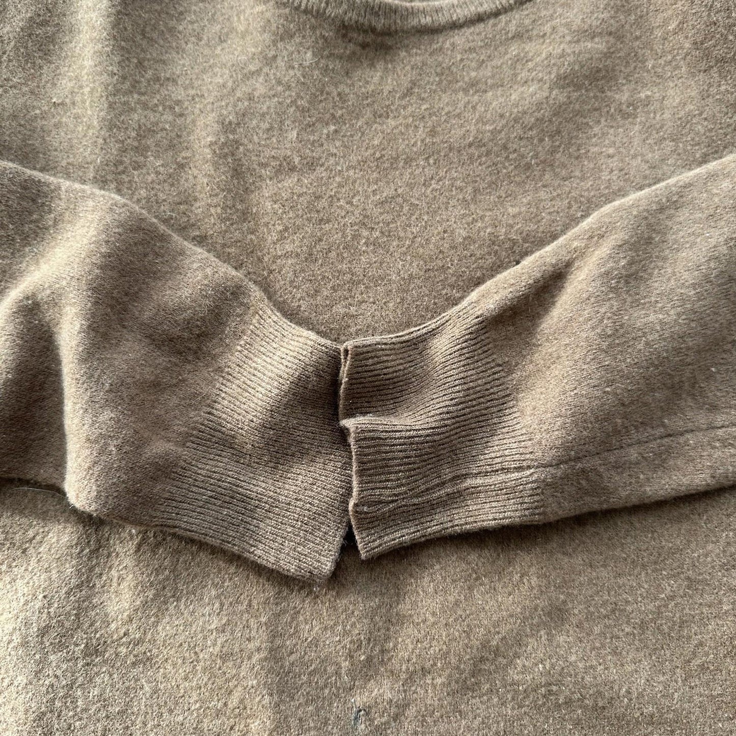 Vtg 70s Bill Blass Women's Casual Brown Sweater Cardigan Small USA 80s Wool