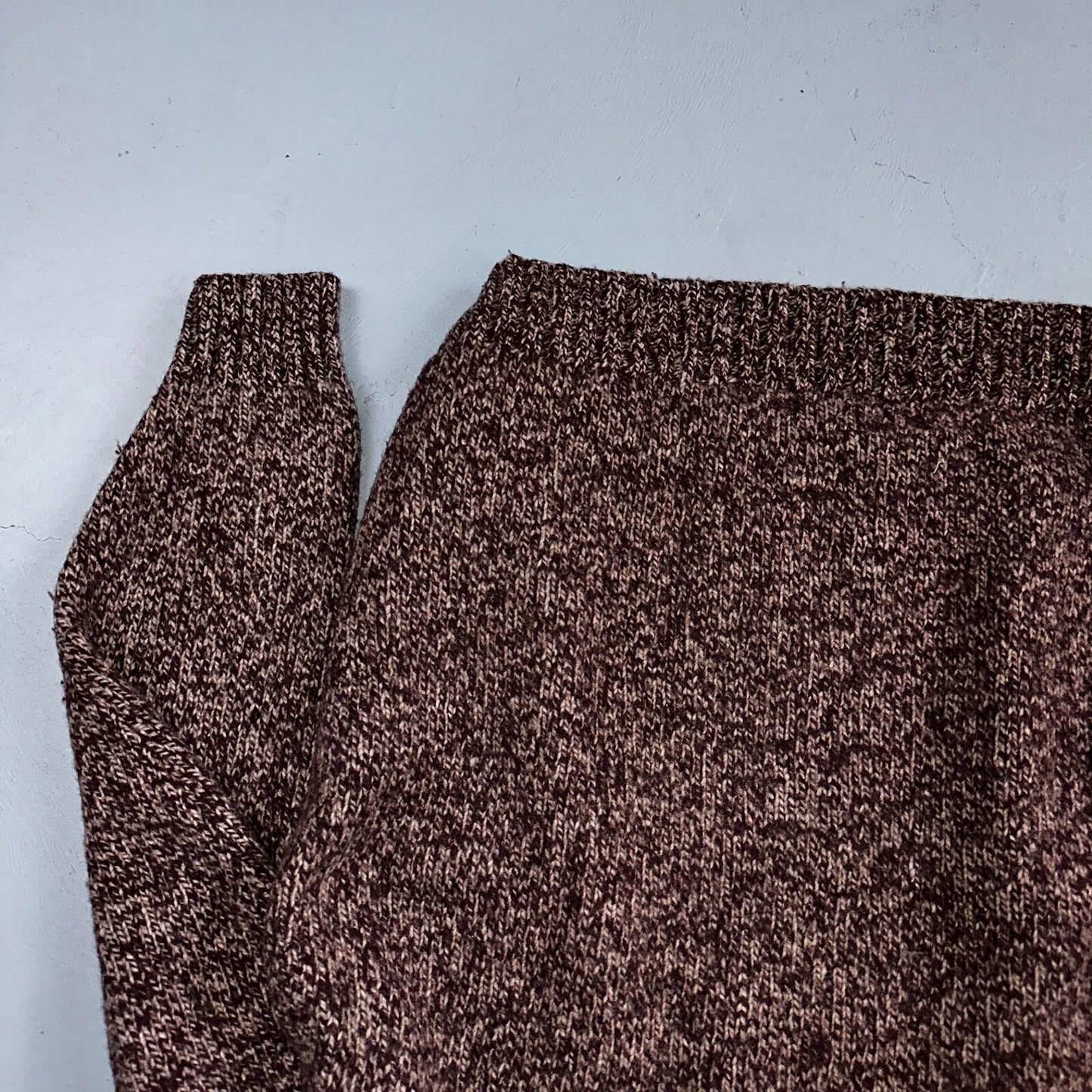 Vintage LL Bean Shawl Collar Pullover Sweater Lambswool Blend Red Men’s XL