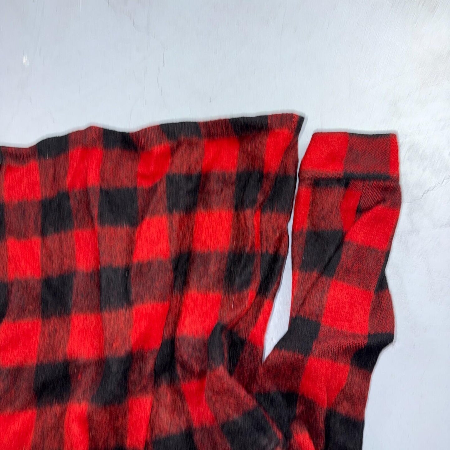 VTG 1950s Wool Buffalo Plaid Mackinaw Heavy Jacket Button Up Mohair Rockabilly