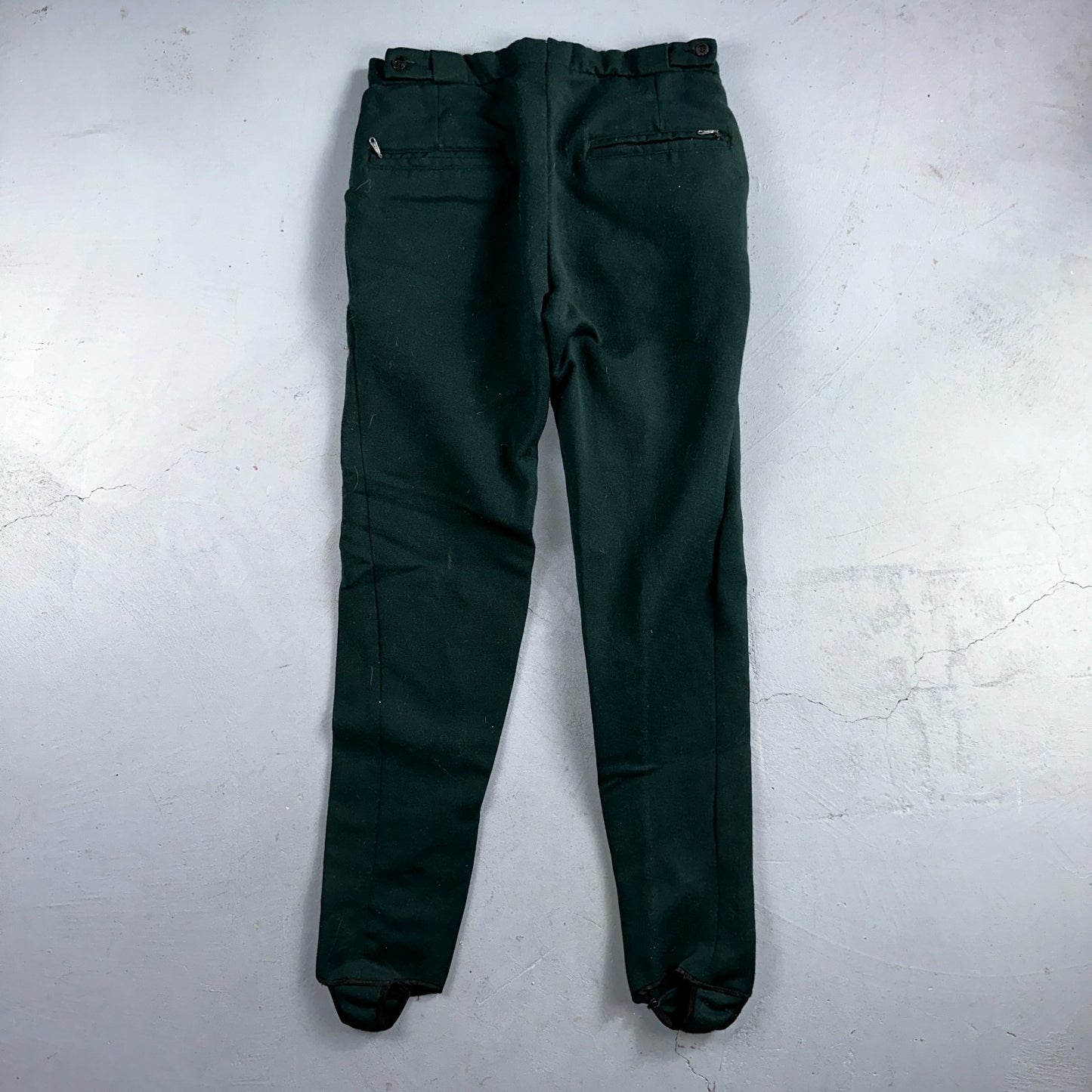 Vintage 1960s Othmar Schneider Sears Roebuck Green Ski Pants Sz S Snow 60s