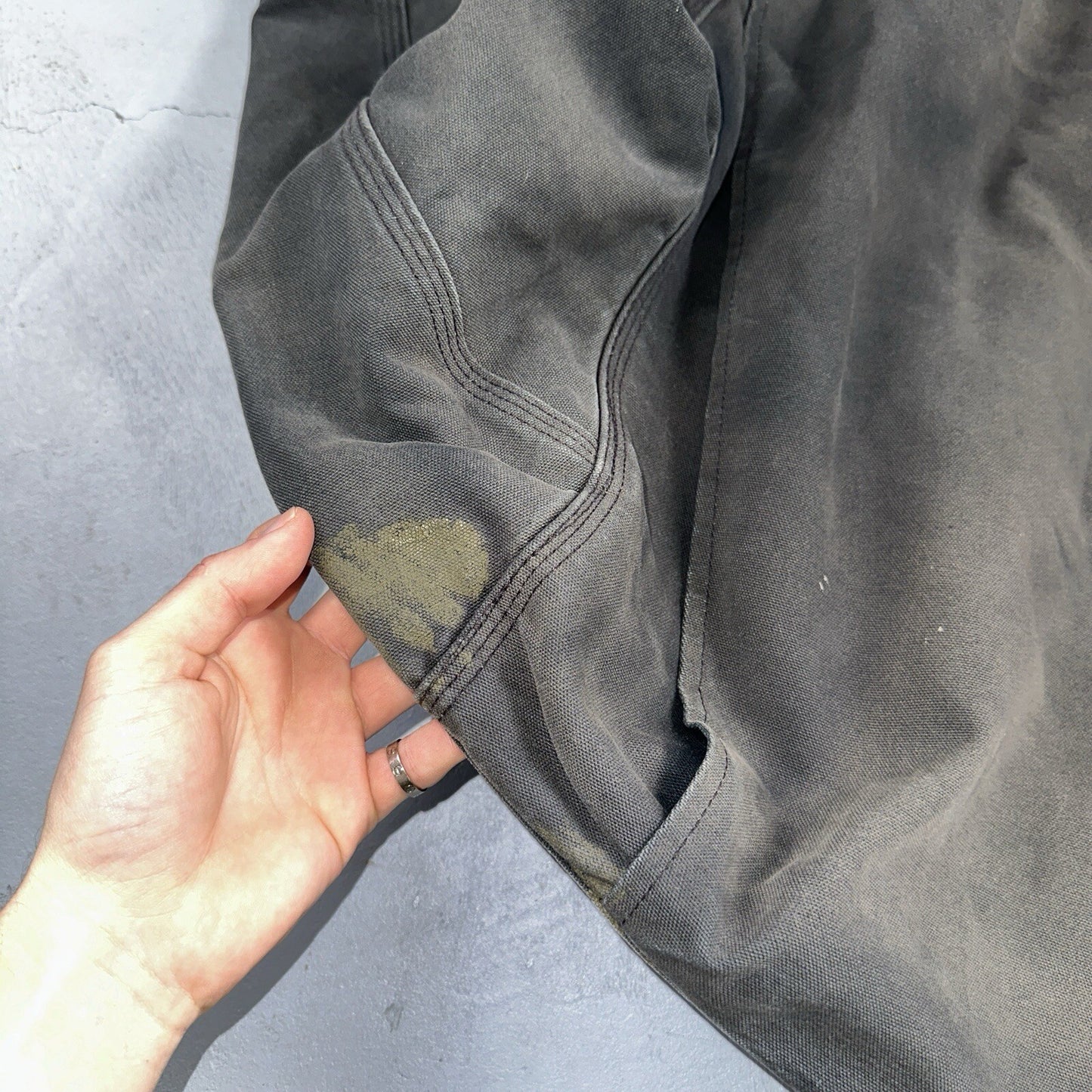 Carhartt VTG Jacket Mens 48 Black Detroit J01 Blanket Lined USA J97 BLK XL