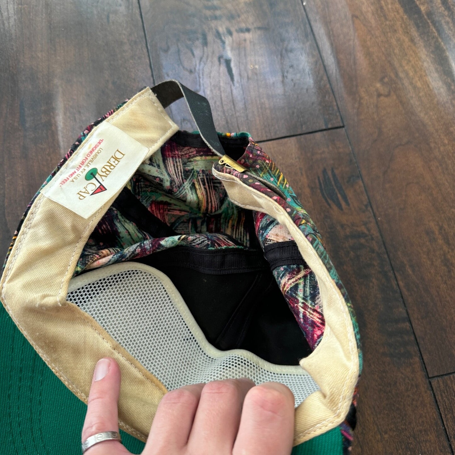 Elkorn Valley Disco Print Vintage Hat Cap Snapback 80s 90s USA Oregon Travel Rap