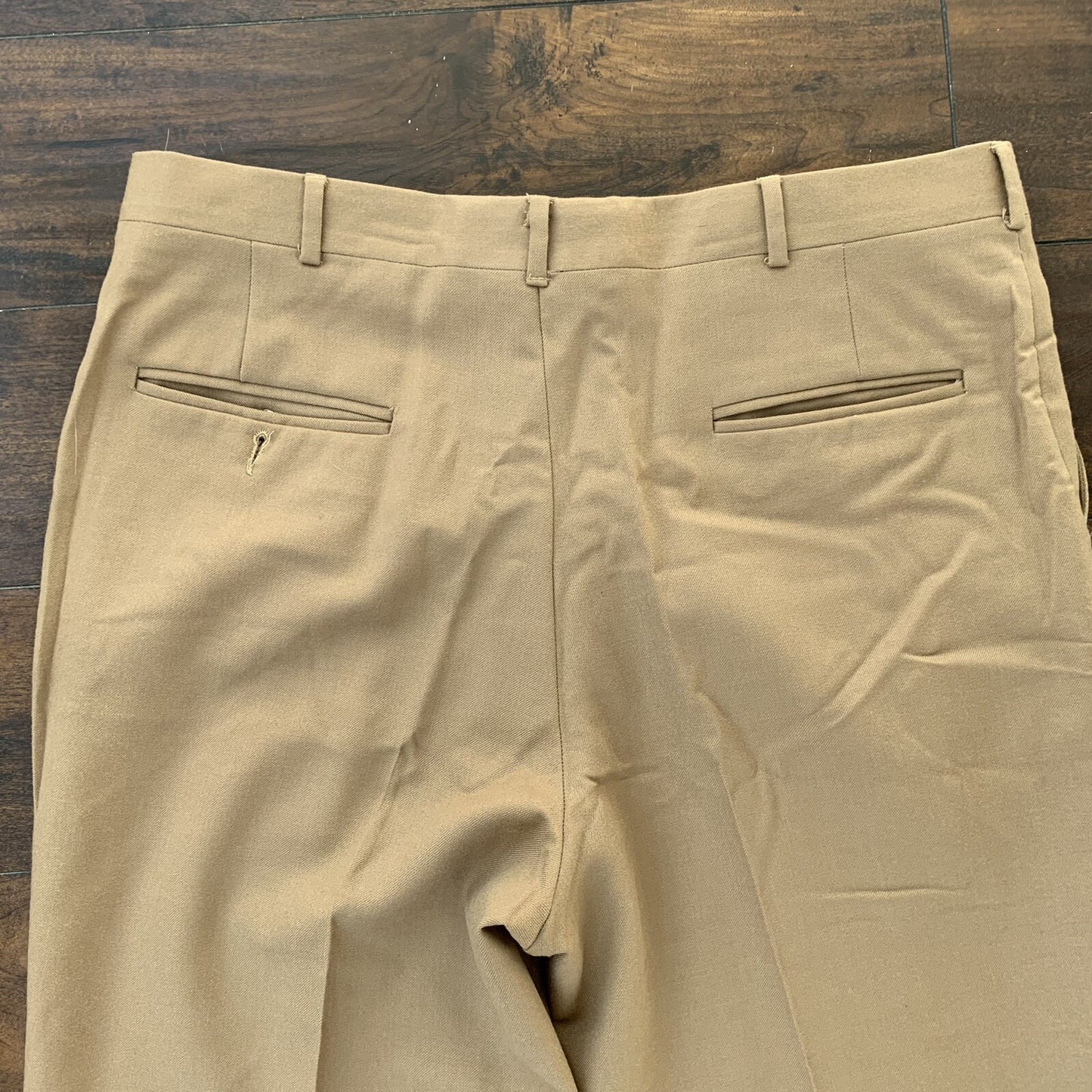 Vintage USA Talon Nordstrom Hunting Field Pants 34x28 Khaki Brown 60s Trouser