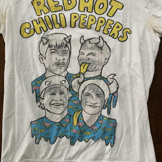 Red Hot Chili Peppers Vintage Style 2016 T Shirt Small Lollapalooza Rap Music