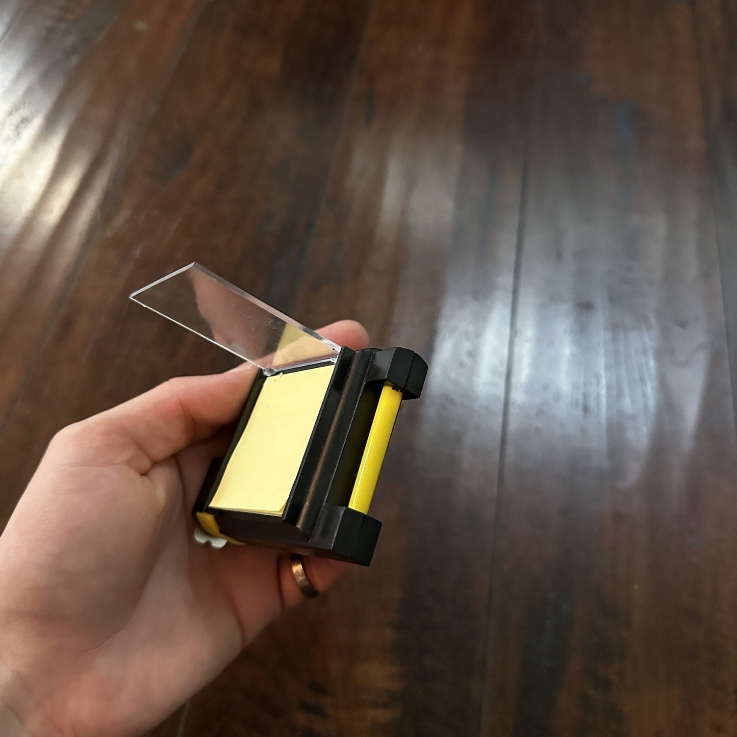 Tape Measure With A Level And Small Pad Paper Vintage CM Old School Cute Spirit