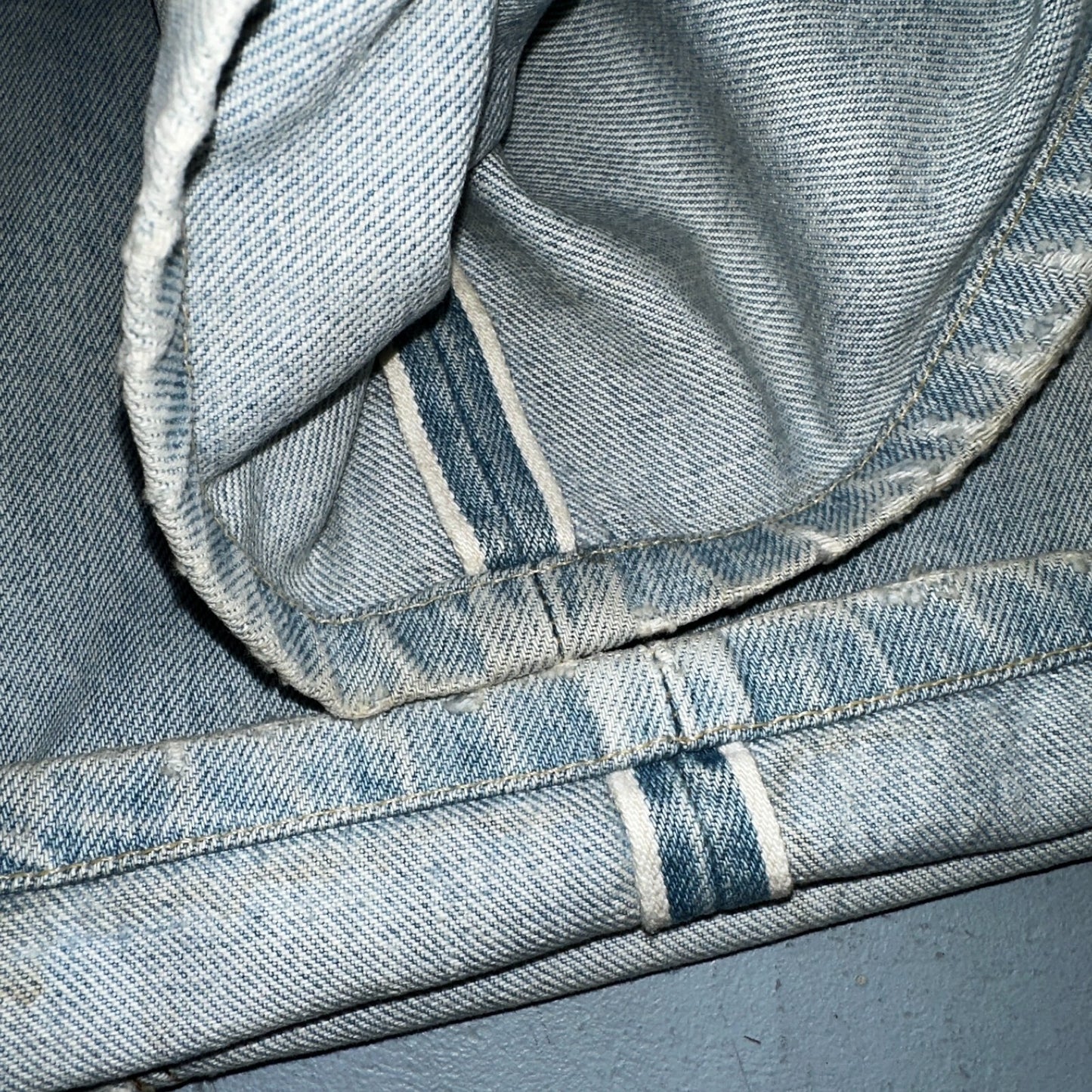 Levis 501 Vintage 80s Redline Selvedge USA XX Jeans Light Wash 1980s Act 29x30
