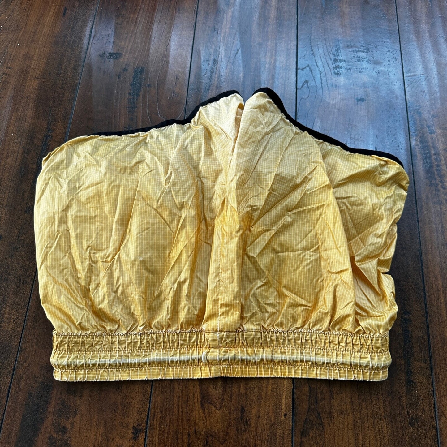 Women's Puma Workout Running Athletic Shorts Yellow Gold Black XS