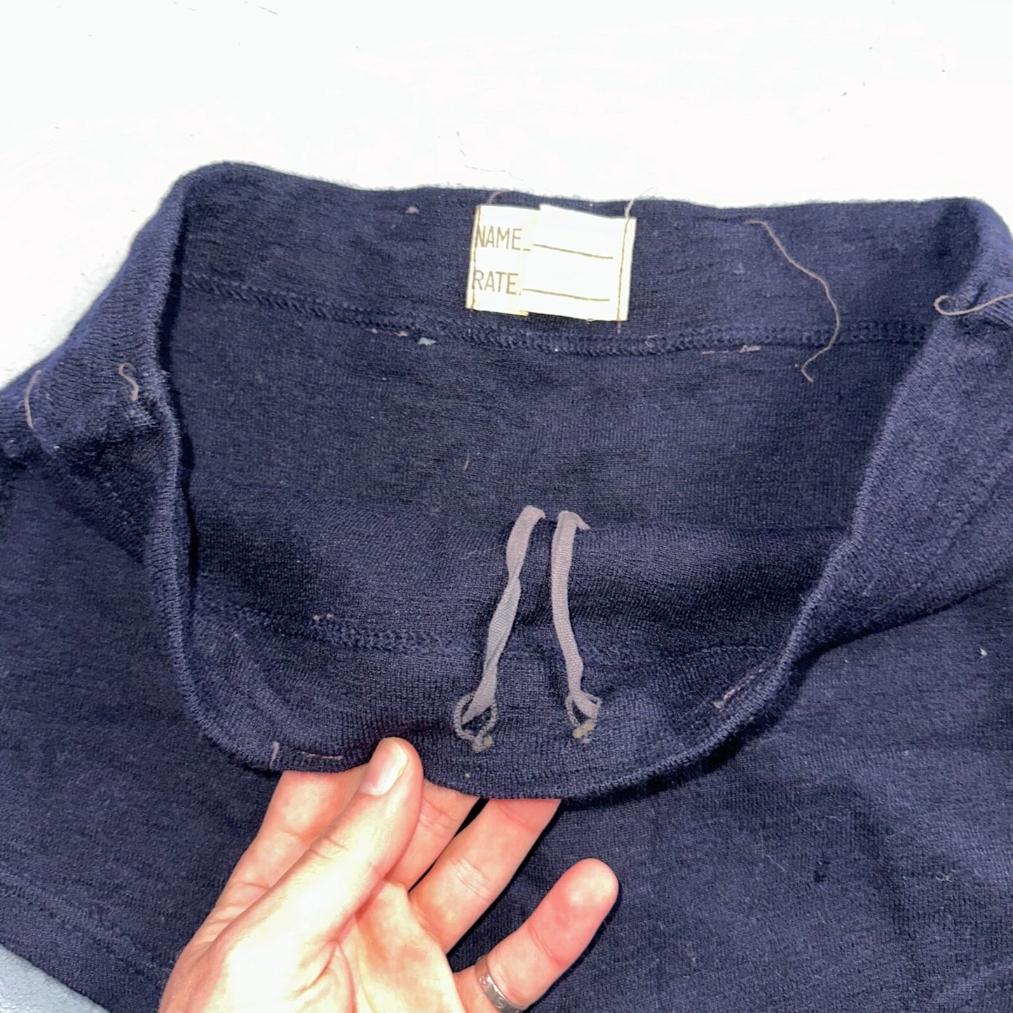Vintage WWII US Navy Wool Swim Trunks WW2 Swimsuit 1940s Original Malibu