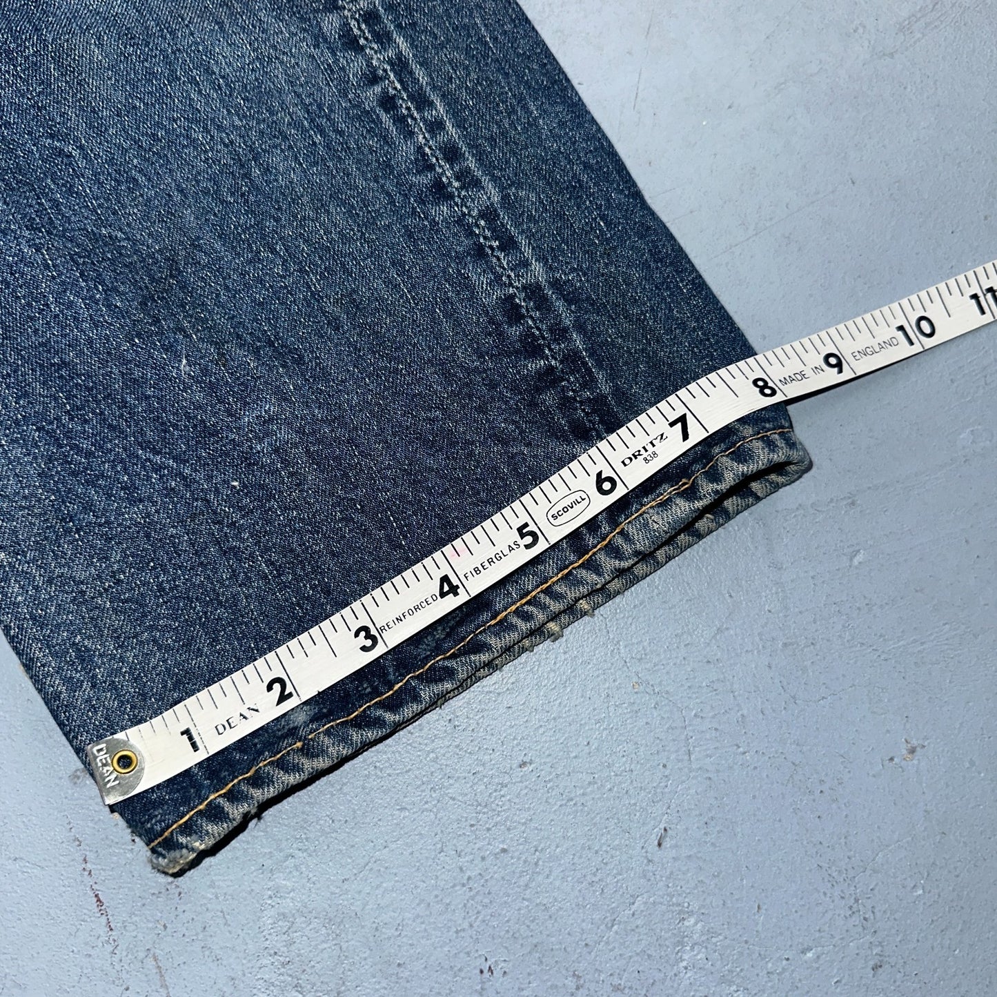 Levis 501 XX Big E Vintage 40s Redline Selvedge USA XX 1940s 50s Jeans 27x27