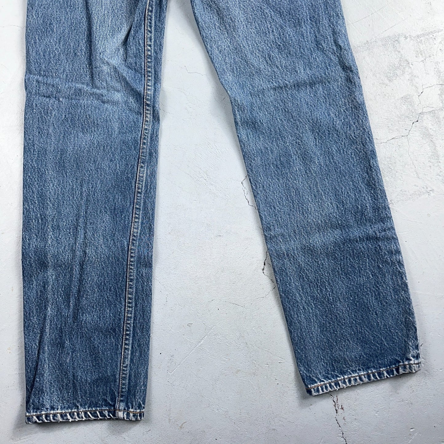 Levis 501 Vintage 90s USA XX Straight Leg Jeans Blue Med Wash 32x36 Act 29x32