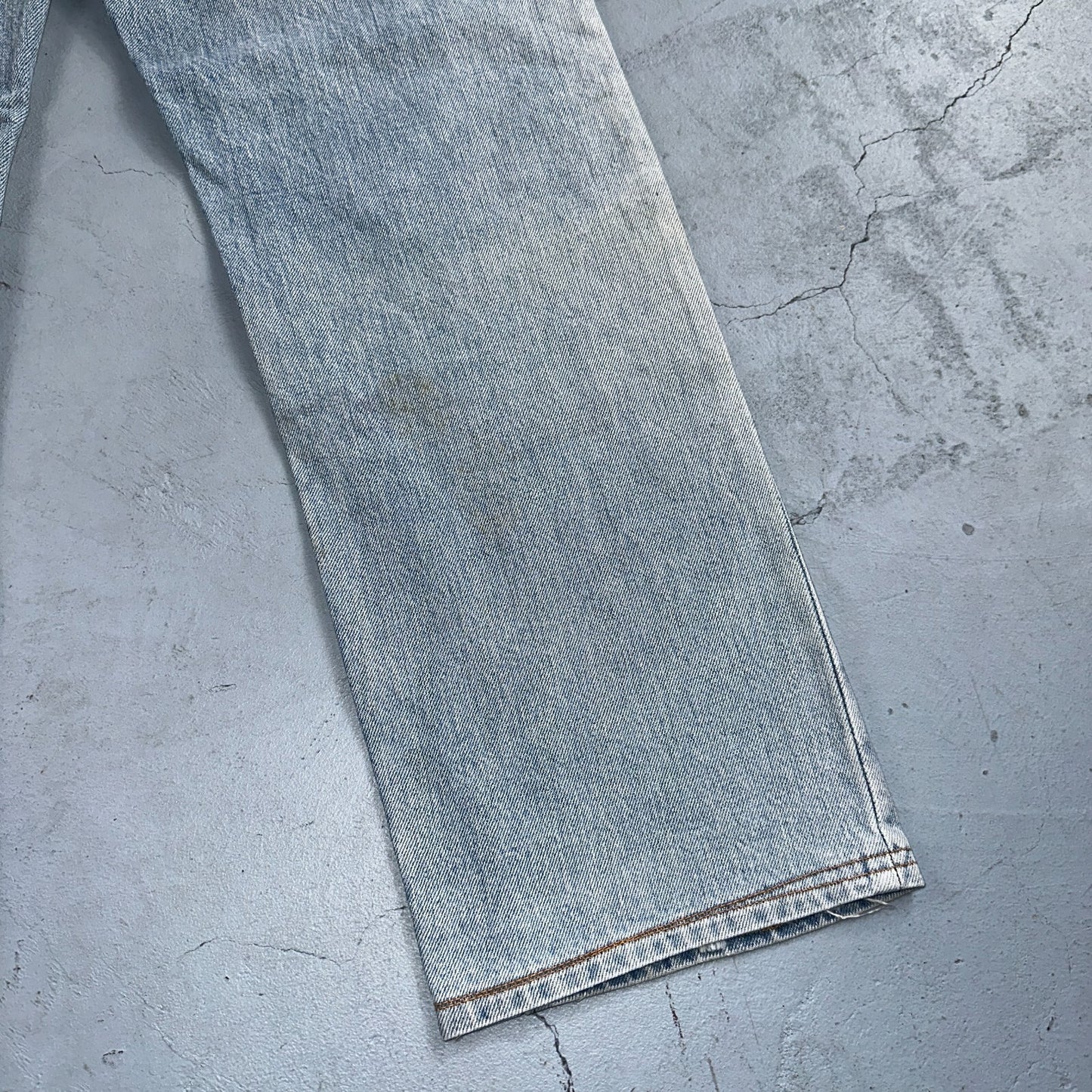 Levis 501 Vintage 80s Redline Selvedge USA XX Jeans Light Wash 1980s Act 30x29