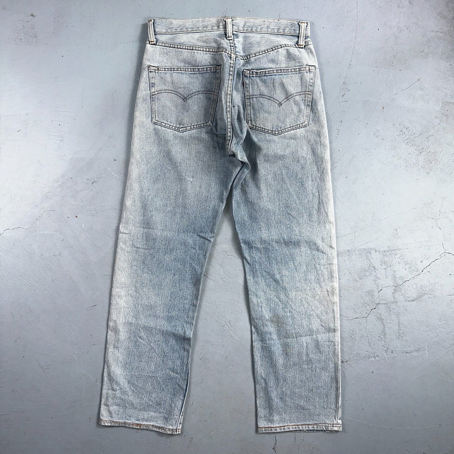 Levis 501 Vintage 80s Redline Selvedge USA XX Jeans Light Wash 1980s Act 30x29
