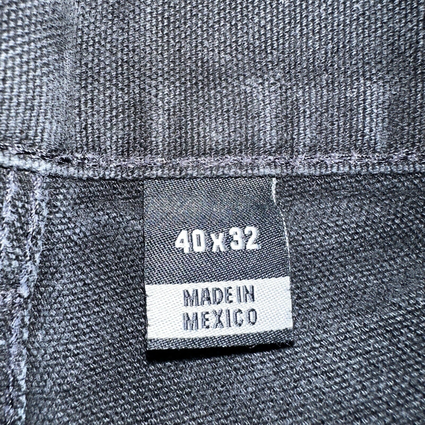 Carhartt VTG Double Knee Carpenter Pants Mexico B01 B136 BLK Black Act 40x32