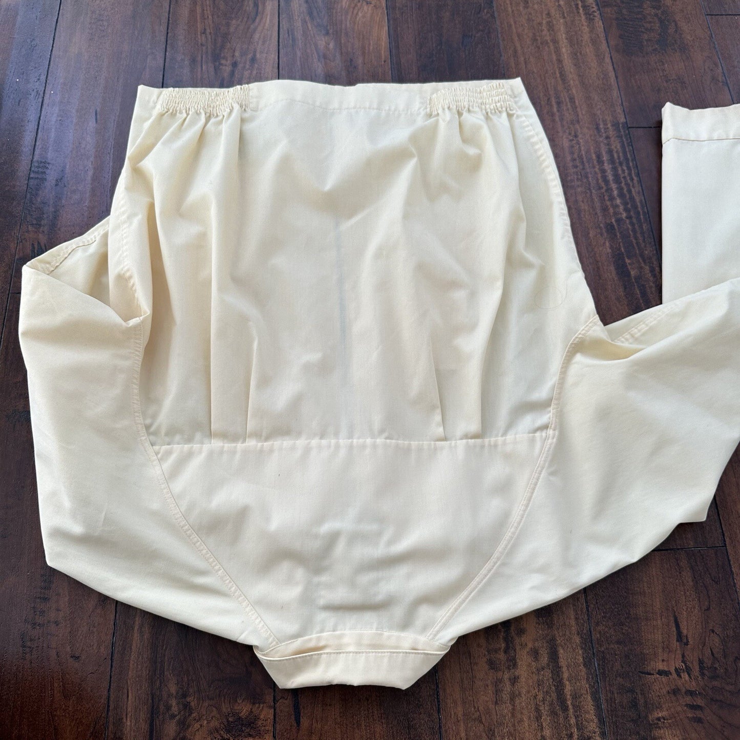 Vintage Work Jacket Men's Yellow Full Zip Gabardine 60s Talon 70s Chore Light