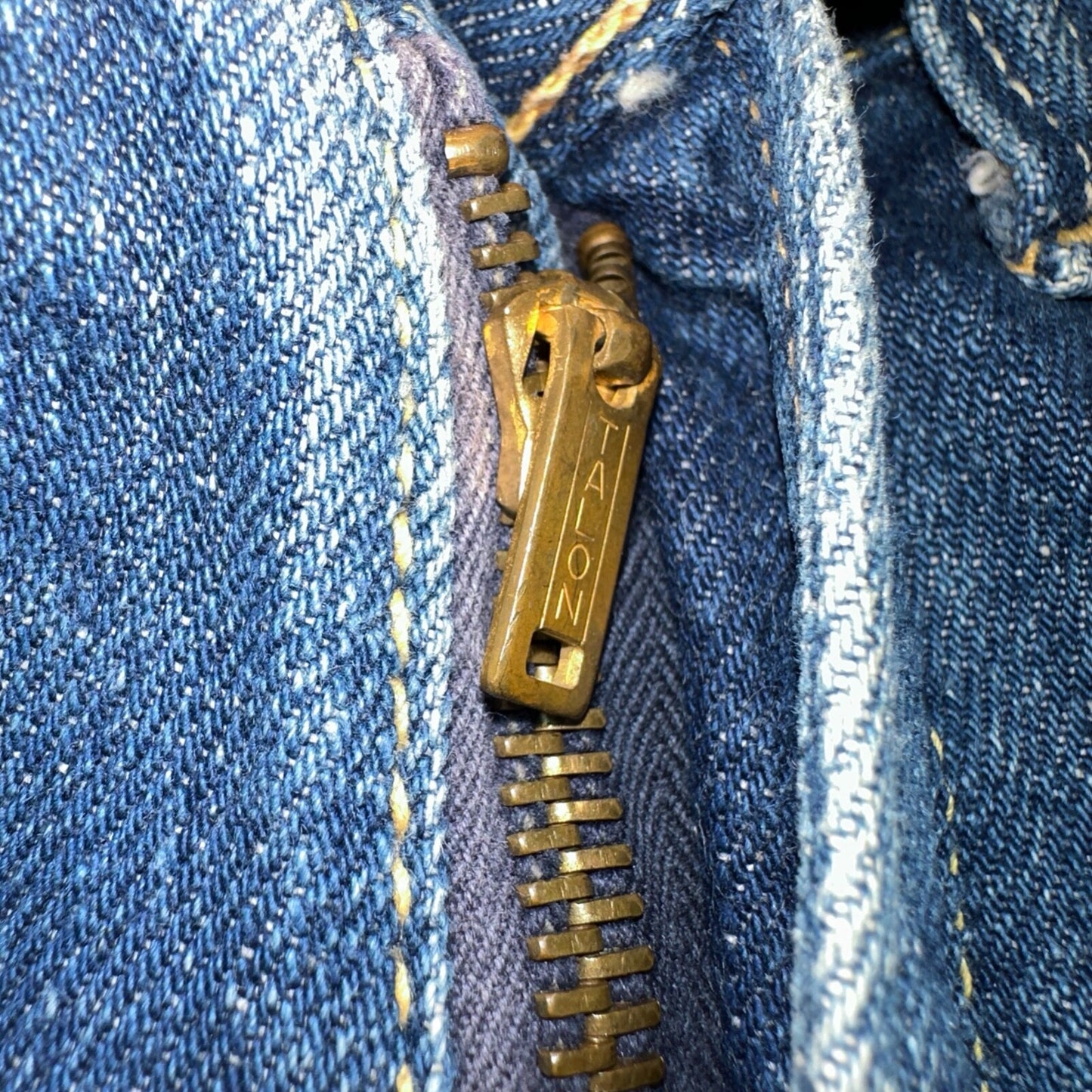 Levis 701 Big E Vintage 50s Redline Hidden Rivets USA 1950s Jeans 501 Act 26x29