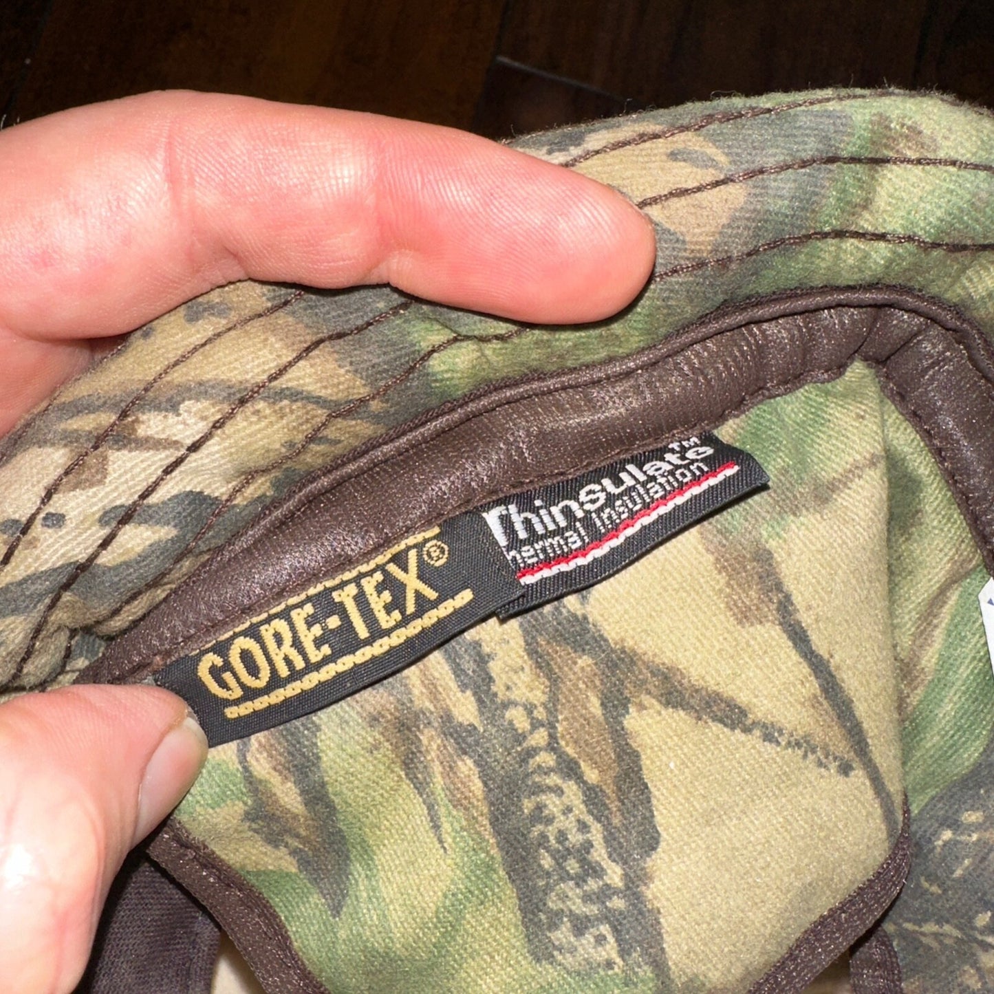 Real Tree Hunting 70s Fisherman Vintage Hat Bucket POST WWII Goretex USMC Camo