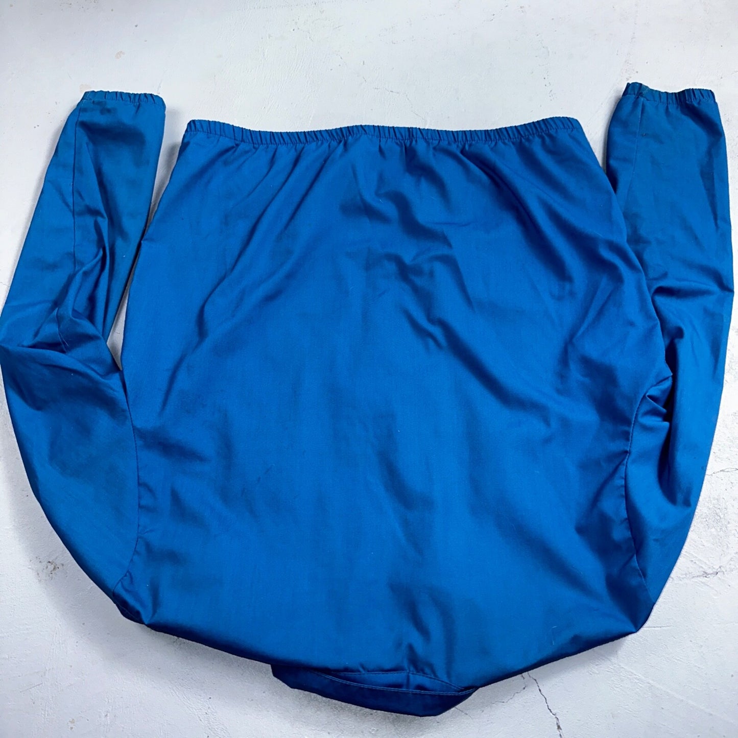 Speedo Blue Vintage Full Zip Windbreaker Men's XL Jacket Swimming Basic Simple