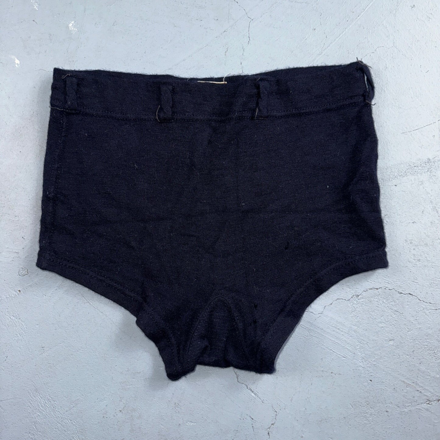 Vintage WWII US Navy Wool Swim Trunks WW2 Swimsuit 1940s Original Malibu