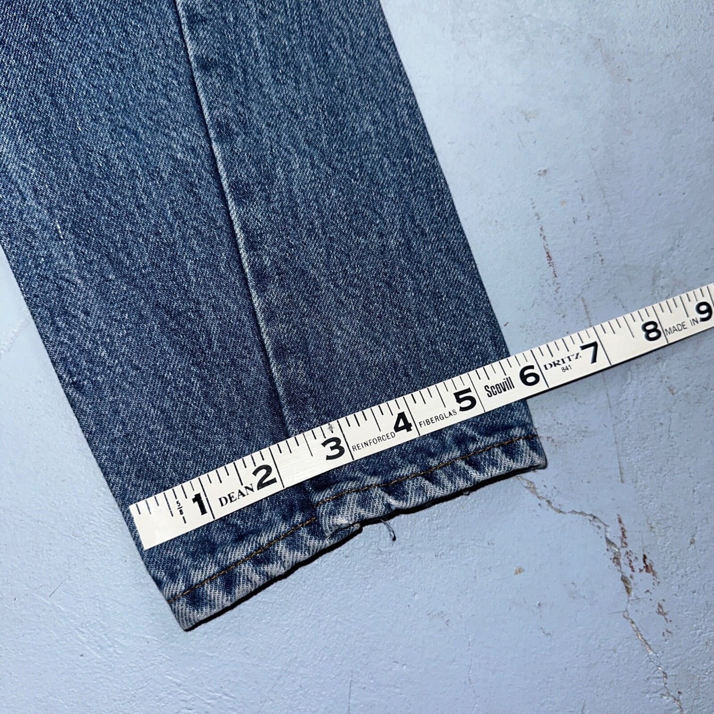 Levis 501 Vintage 80s Redline Selvedge USA XX Jeans Skinny Tailored Act 28X29