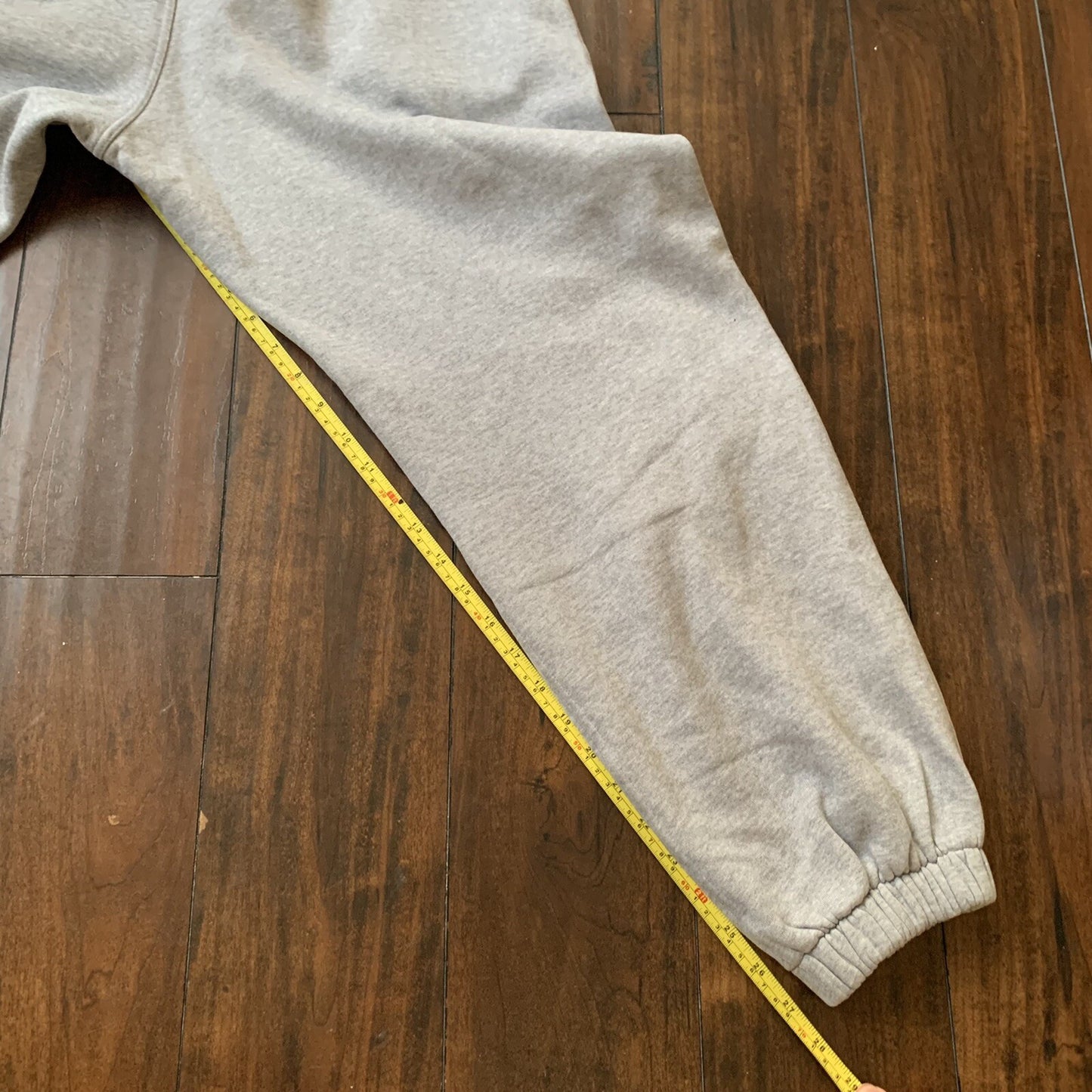 Burberry Rainbow Embroidered Logo Cotton Sweatpants Gray Medium 100% Authentic