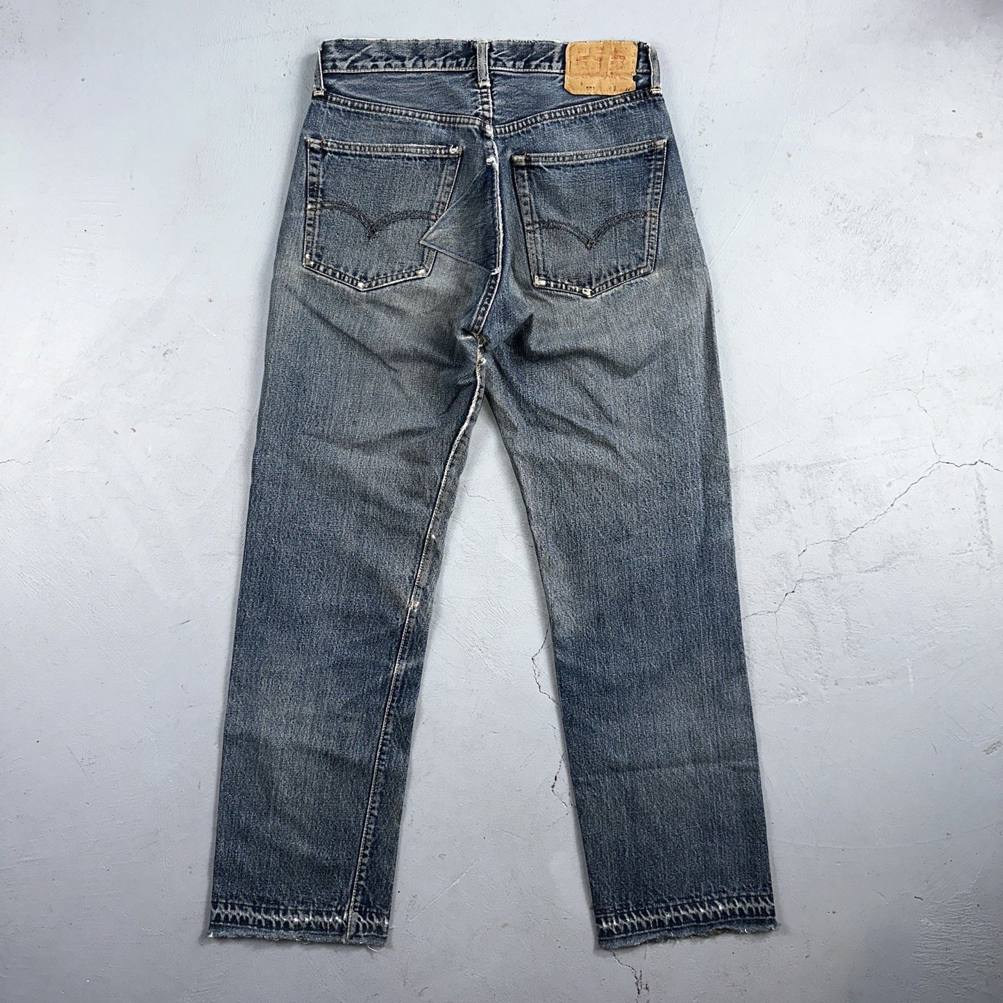 Levis 501 Big E Vintage 60s Redline Selvedge USA XX 1960s Jeans 30x32 Ac 28x28