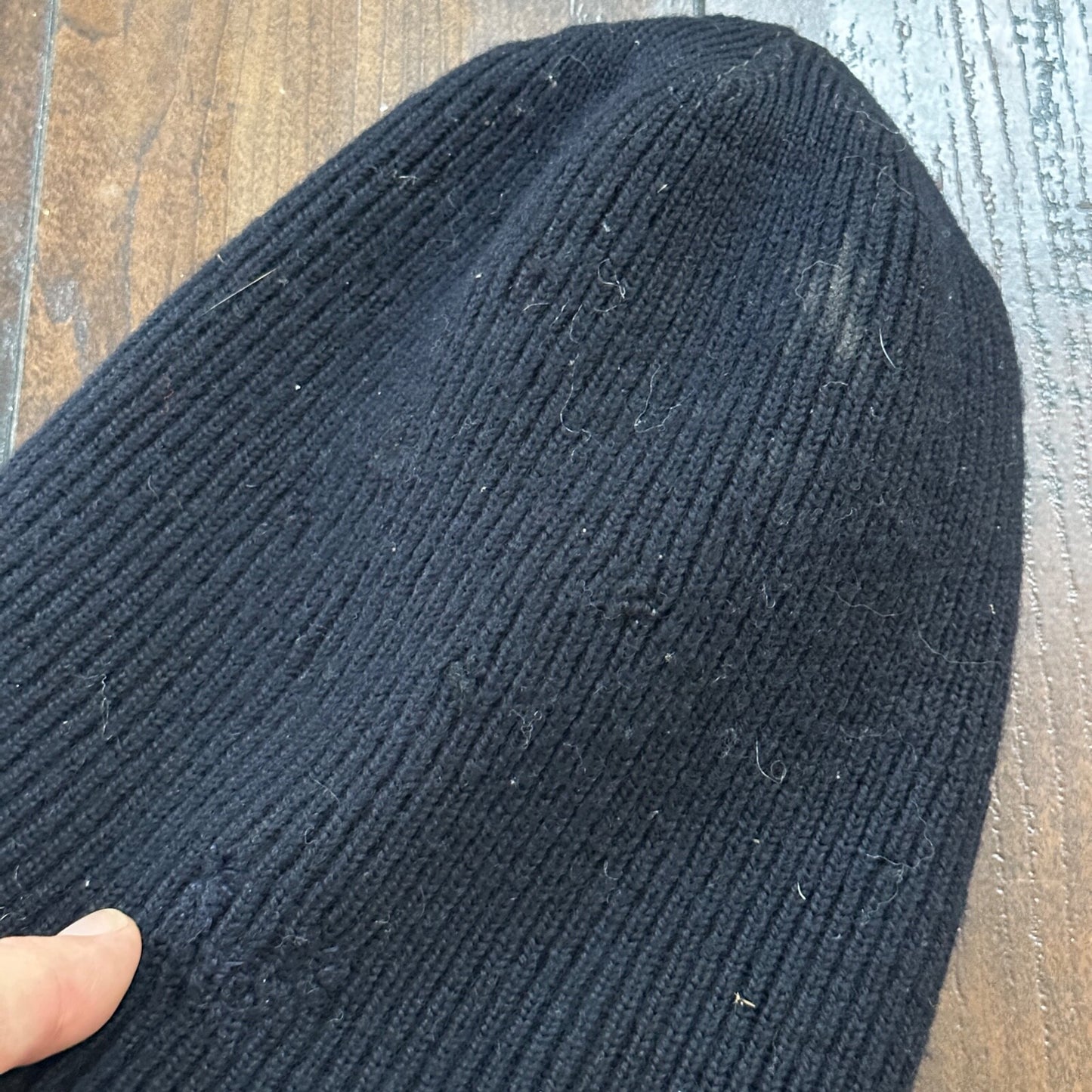 VTG USN Watch Cap Hat Rare Navy 50s 1940s Military Beanie Winter Wool WWII 40s