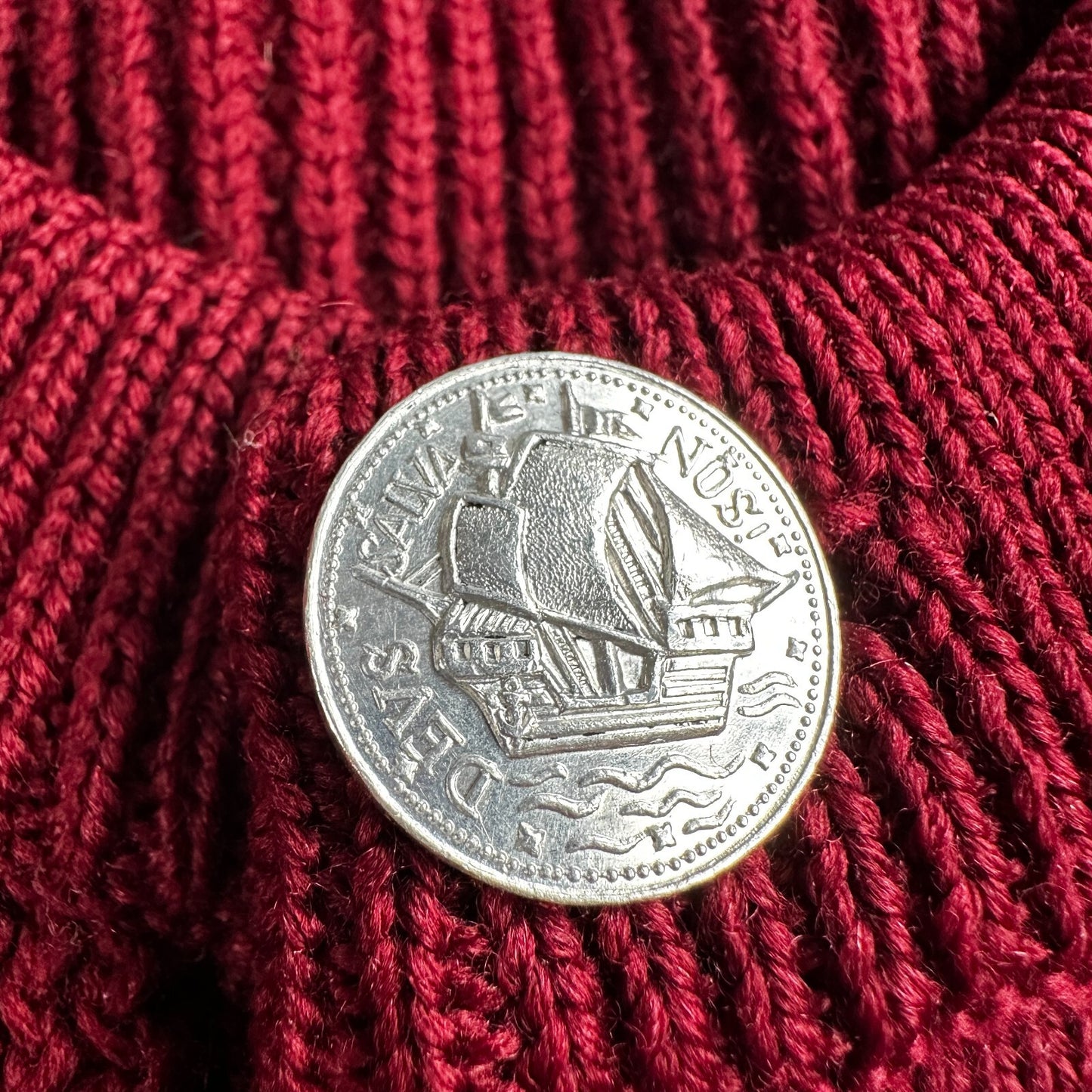 Meister Sweater M Women’s Wool Austria Pullover Red V Neck Vintage Cardigan 60s