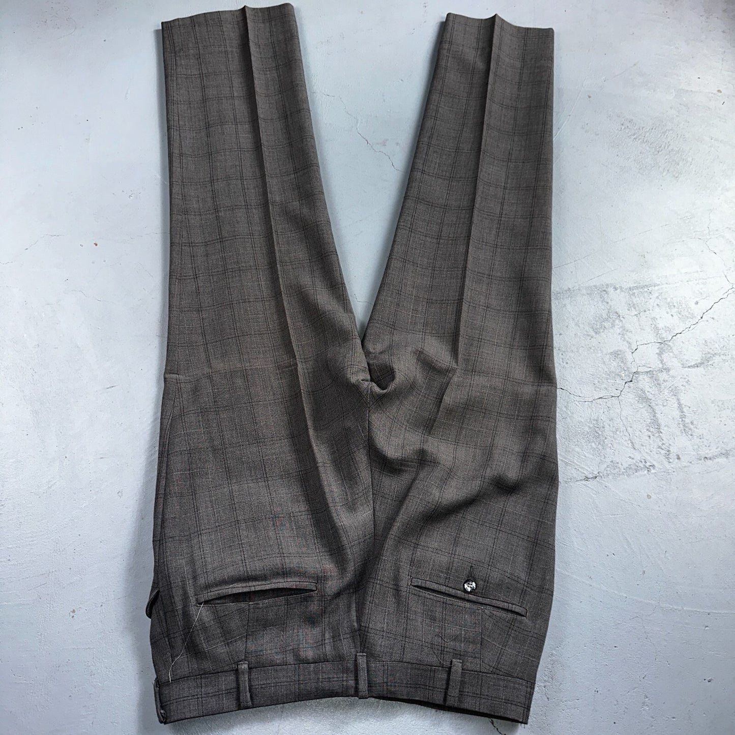 VTG Mens 2 PC Suit 38 Jacket Coat Pants Gray Rockabilly 60s 1960s Petrocelli