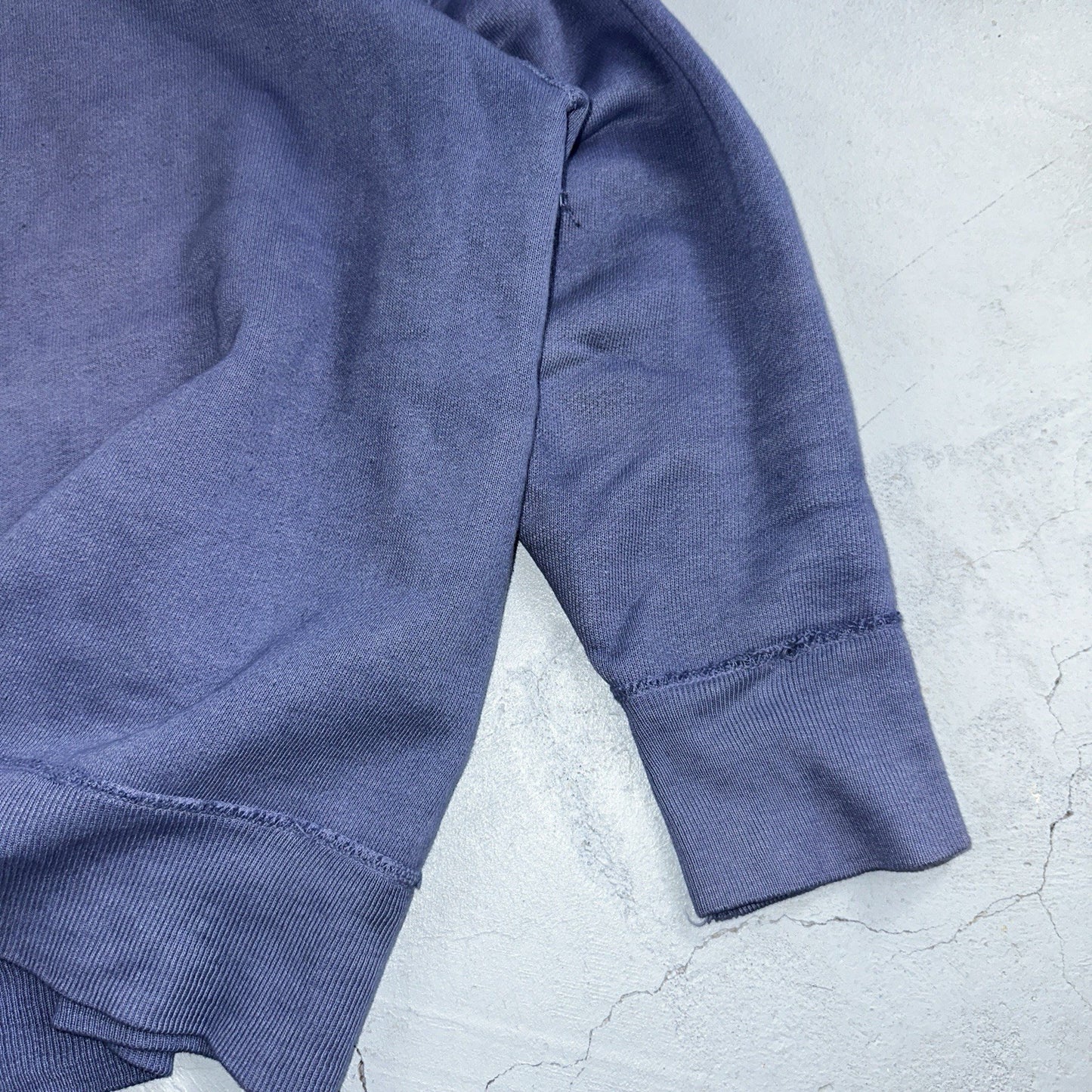 VTG Double V Sweatshirt 40s 50s 1940s Faded Blue Crewneck Boxy Rockabilly 1950s