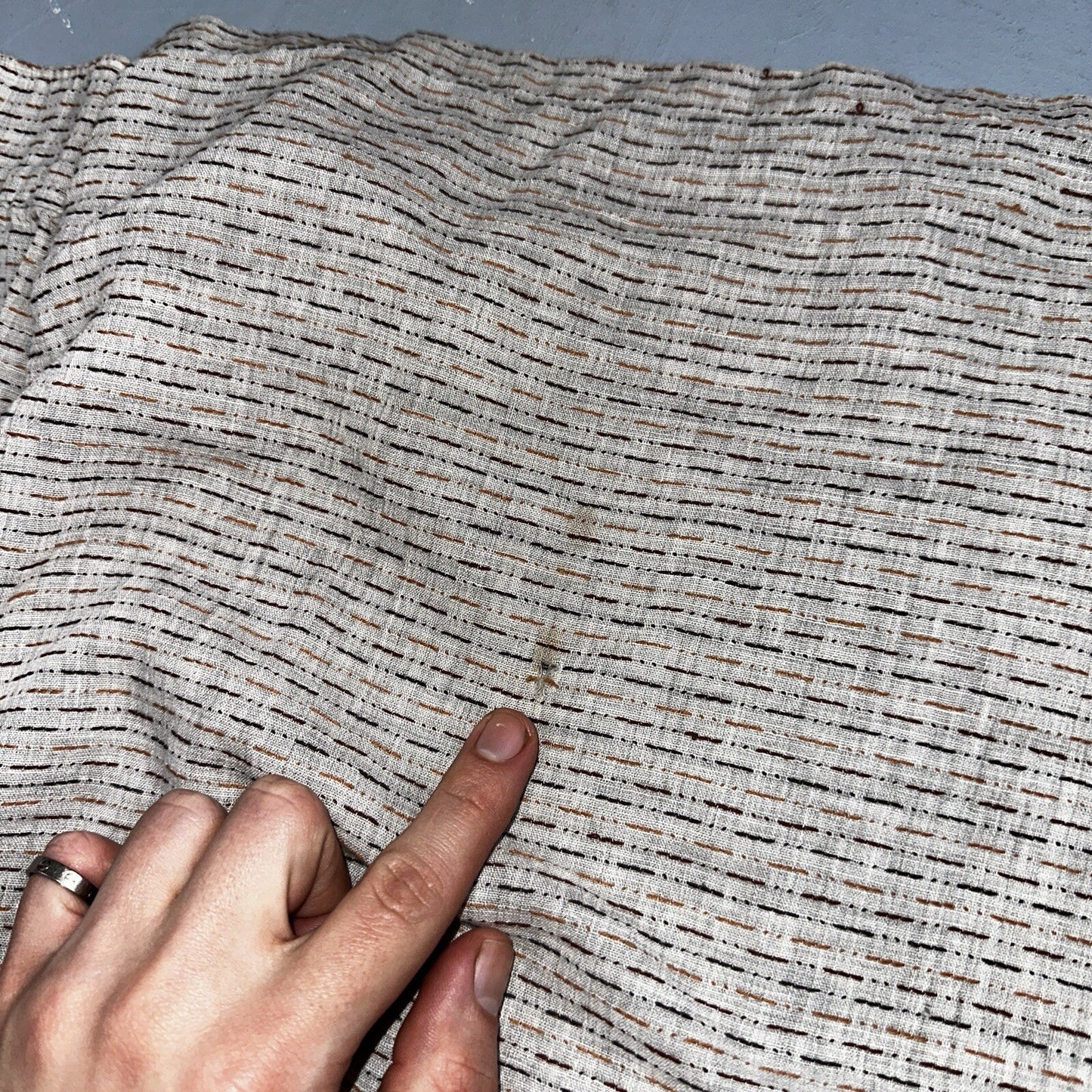 VTG 50s 60s Towncraft Penneys Loop Collar Button Up Shirt Rockabilly Boys 14 Kid