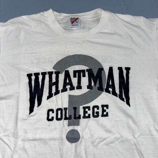 What Man College VTG T Shirt Cover Charge Tab All You Can Drink Funny ? Question