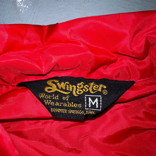 BUD of California Coach Jacket Nylon VTG 1970s Windbreaker Swingster Dole Fruit