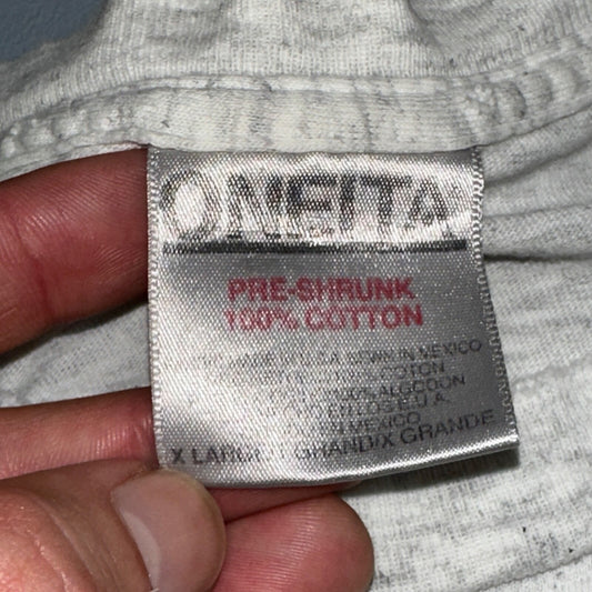 Oneita Albany River Rhythms Music VTG T Shirt Band 90s Single Stitch Gray Jazz