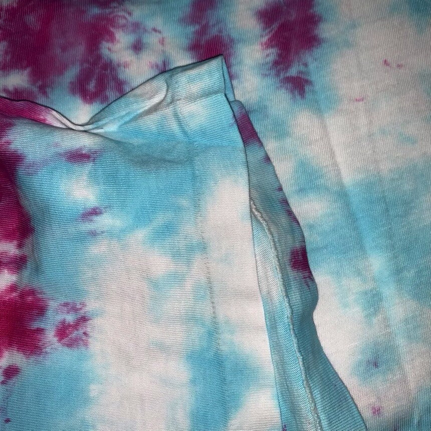 Nike Vintage T Shirt USA Rare Custom Tie Dye Piano Music Marathon Frank Ocean