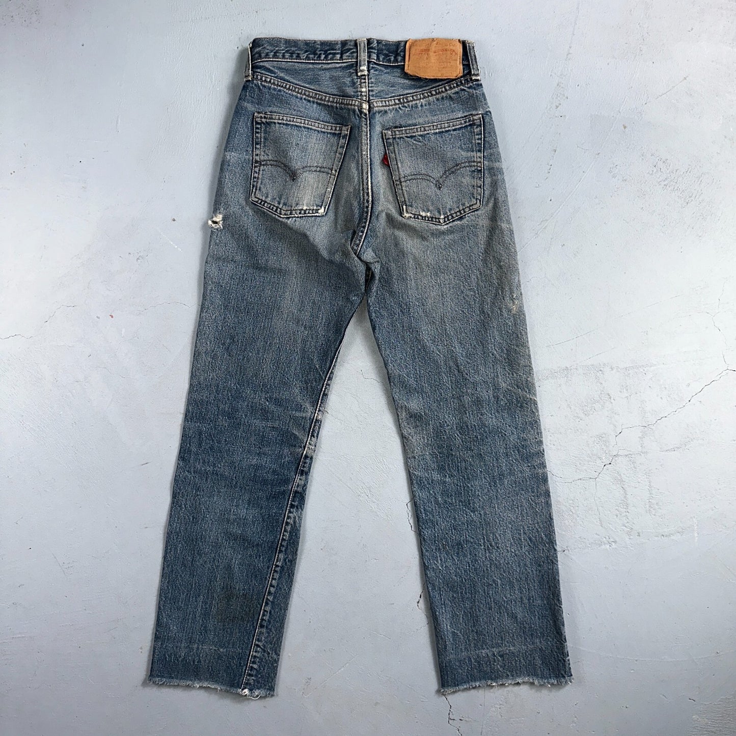 Levis 501 Big E Vintage 60s Redline Selvedge USA XX 1960s Jeans Act 24x27