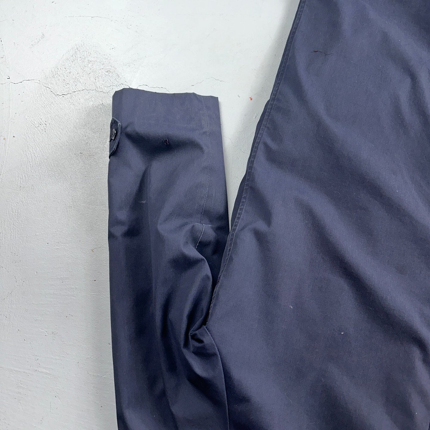 1970s VTG US Air Force Trench Coat 40s Blue All Weather Removable Liner 3556