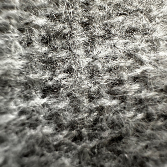 Gray Solid Stitched Scarf Lightweight Heather Winter Used Big Size Cute SQUARE