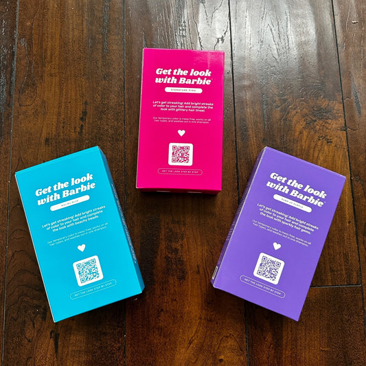 Barbie x Hally Temporary Hair Color for Kids | Signature Shade PICK COLOR