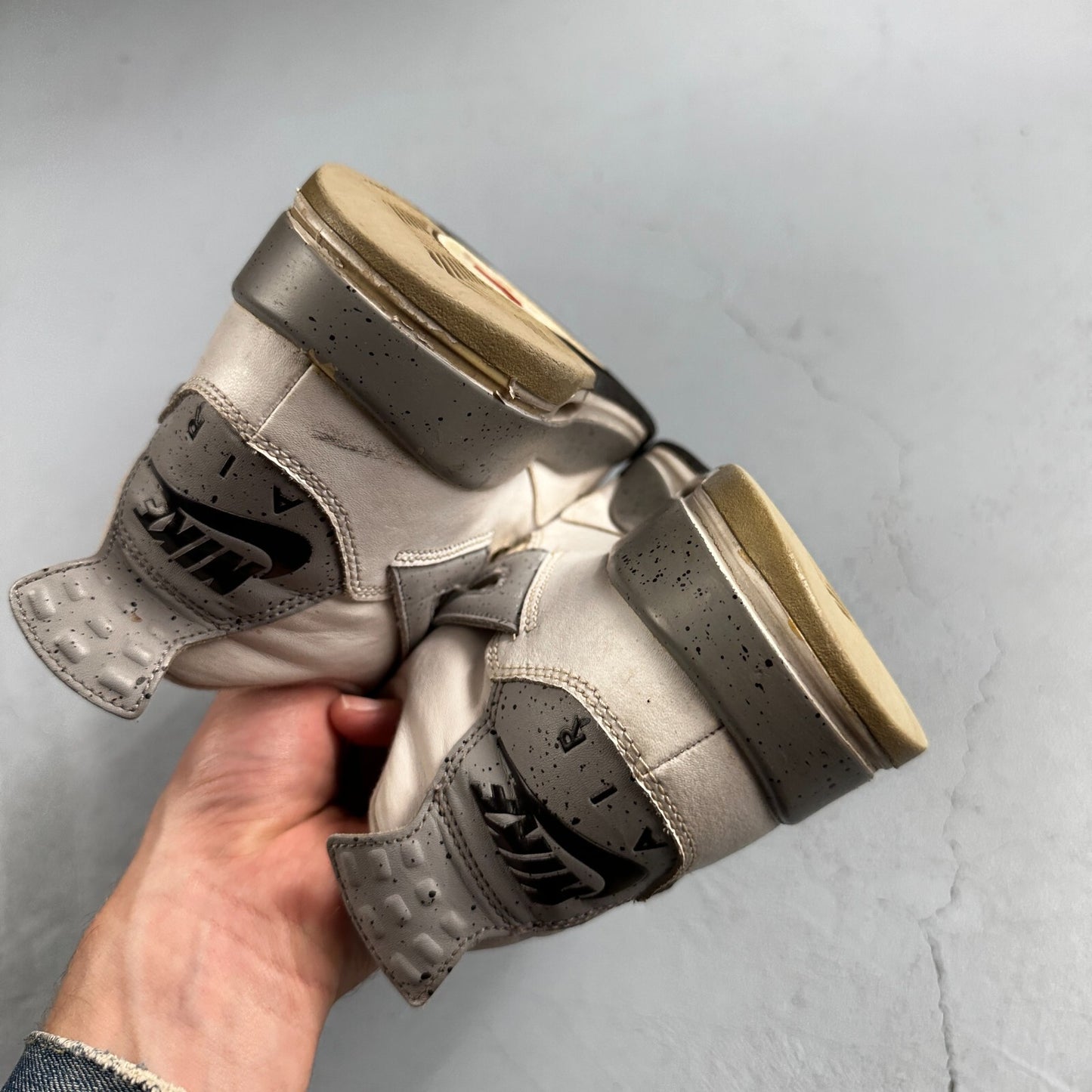 Nike Air Jordan 4 Retro GS 'Cement' 2012 836016-192 Youth Size 7Y No Box