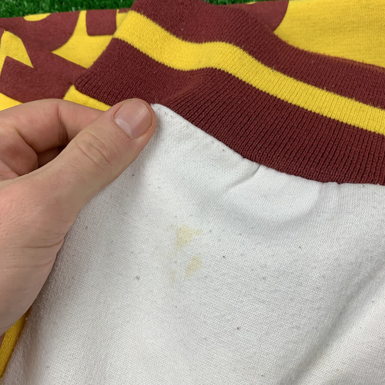 Nike Vintage Sweatshirt T Shirt NFL Skyline 80s Football Redskins Washington 90s