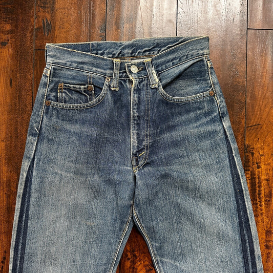 Vintage LEVIS 501XX Jeans Big E 1960s Denim Redline Selvedge 25x29 USA 60s 505