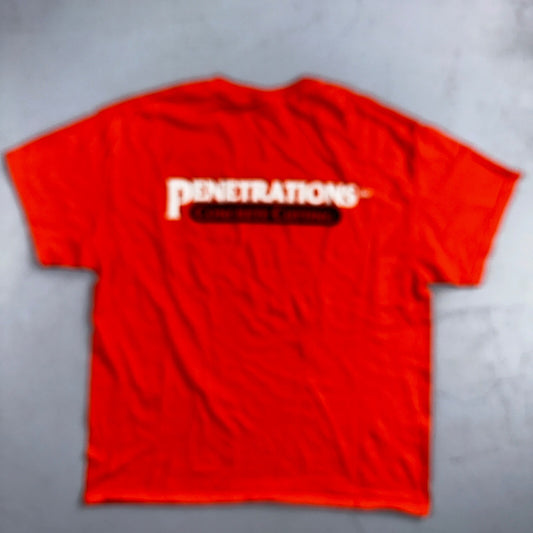 Penetrations Concrete VTG Style T Shirt Inappropriate Funny Humor Construction