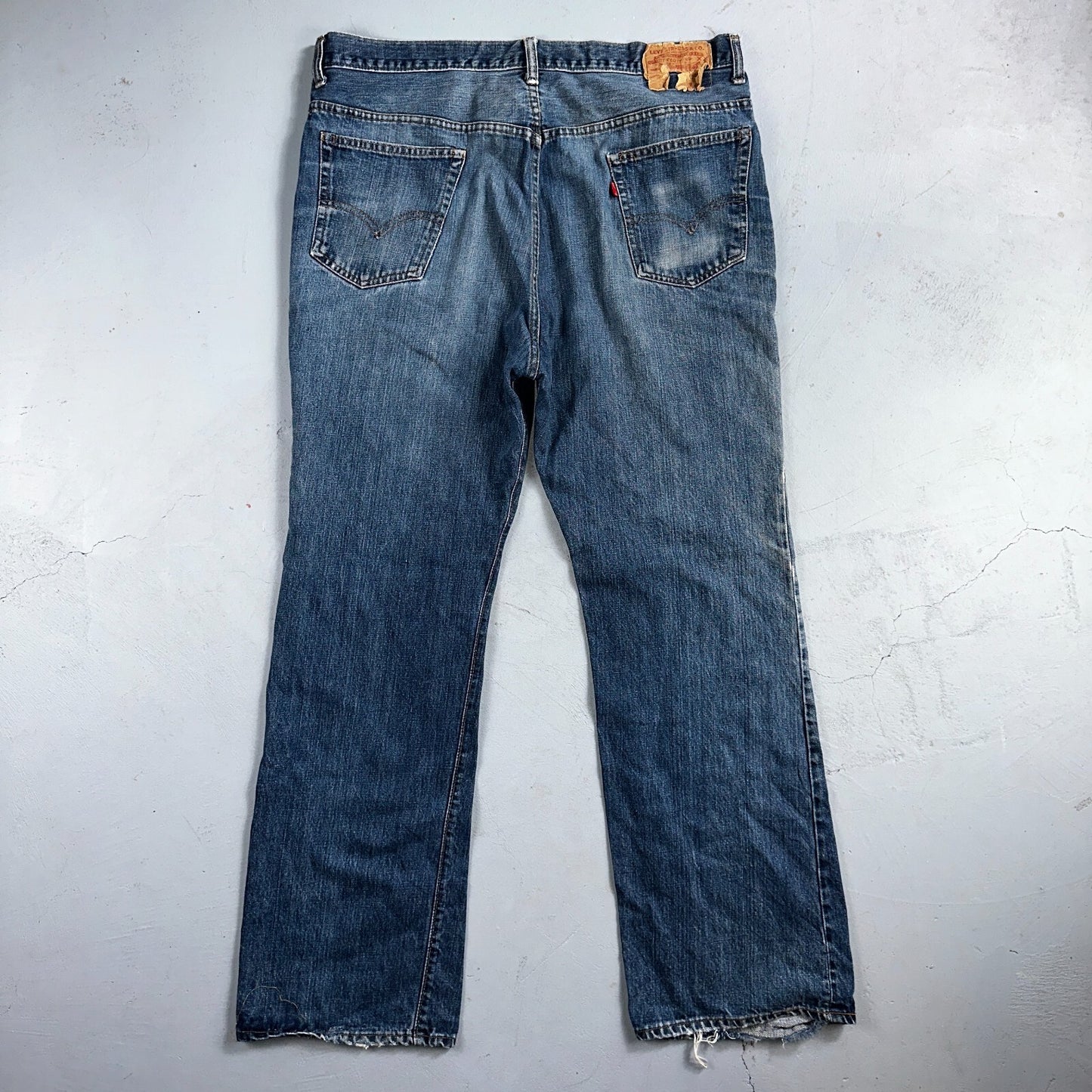Levis VTG 517 0217 Jeans Mens 40x32 Blue Talon 70s USA Denim Single Stitch 38x31